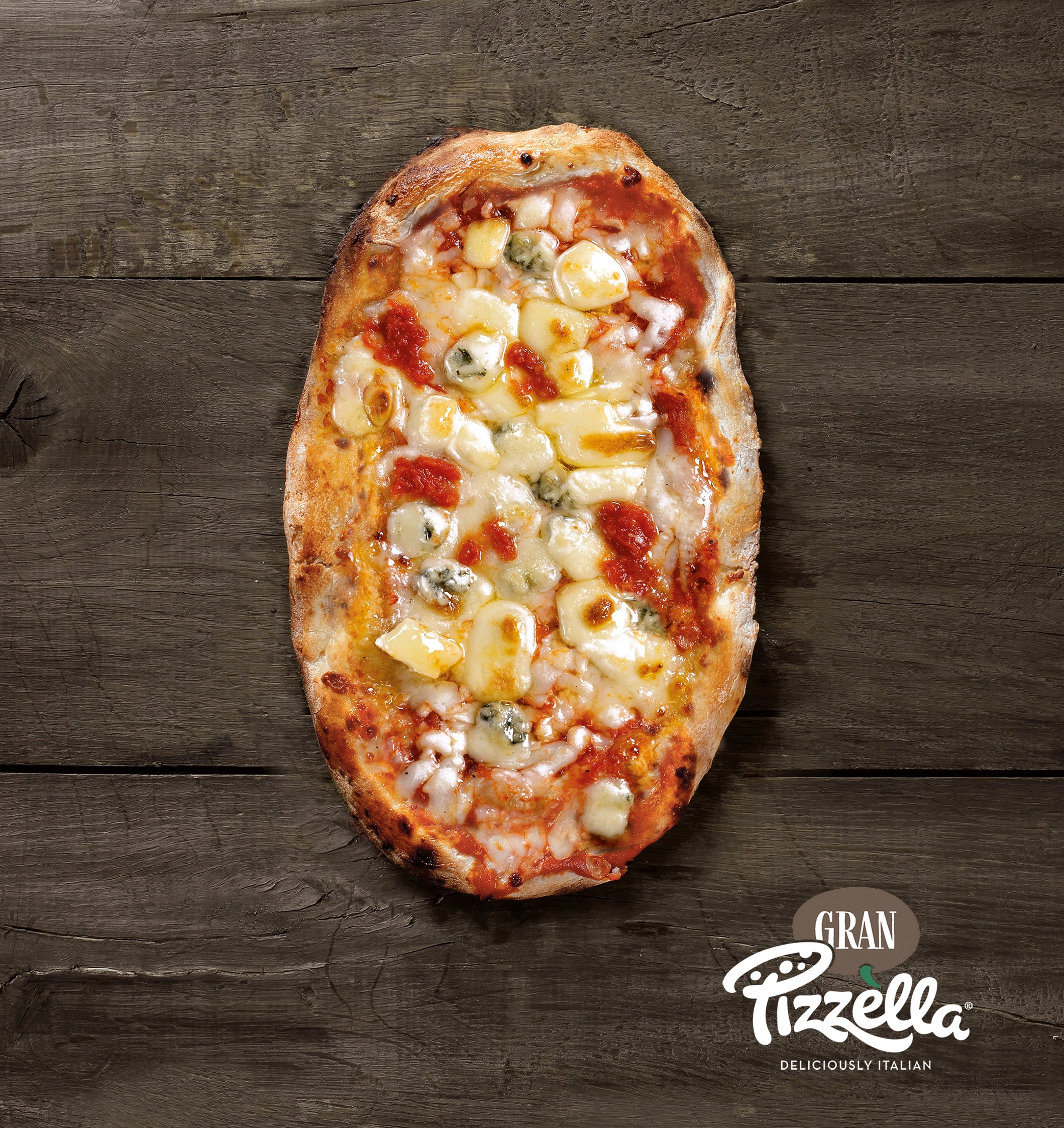 [473105] Granpizzella 4 formaggi 360g x 12