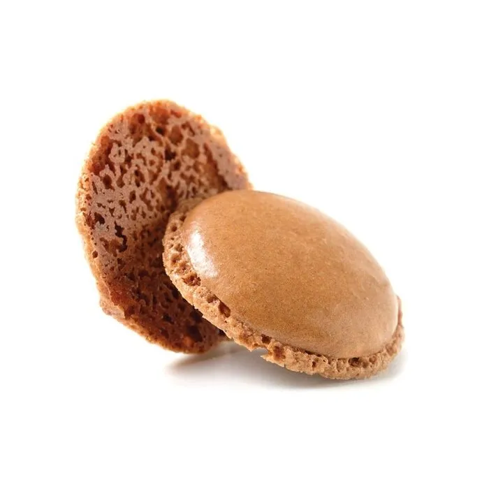 Macaron schelp choco (35mm) 4g x 160