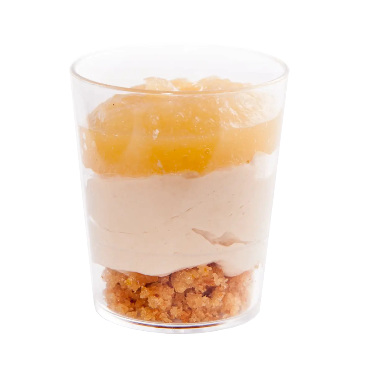 [2440003] VERRINE Foie gras appel peperkoek kunststof 50ml x 40