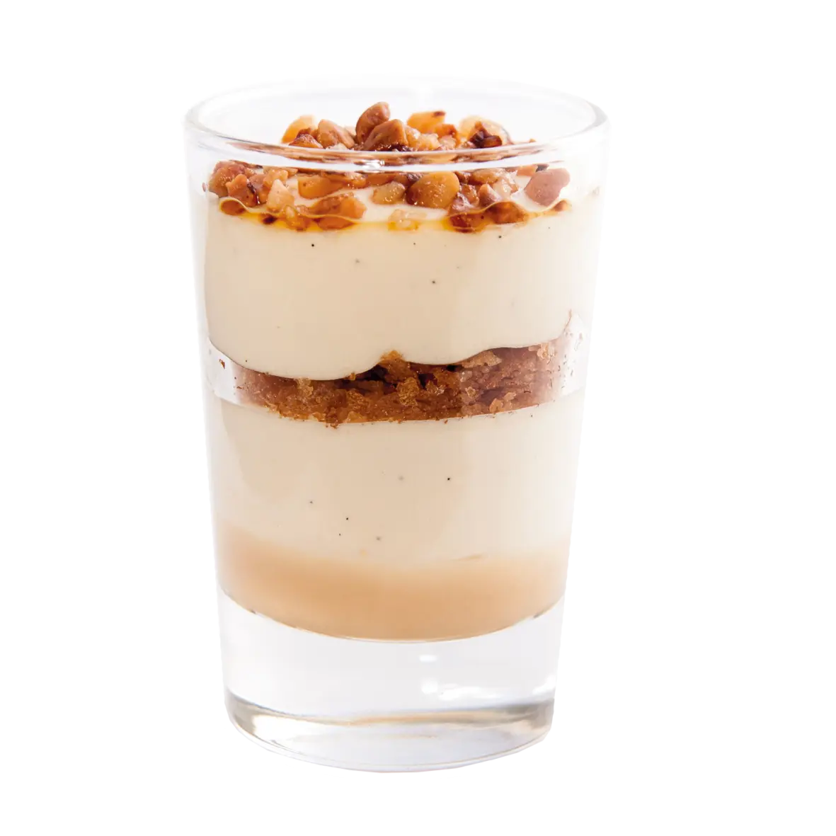 [2440307] VERRINE Vanillecrème gezouten karamel glas 66ml x 48