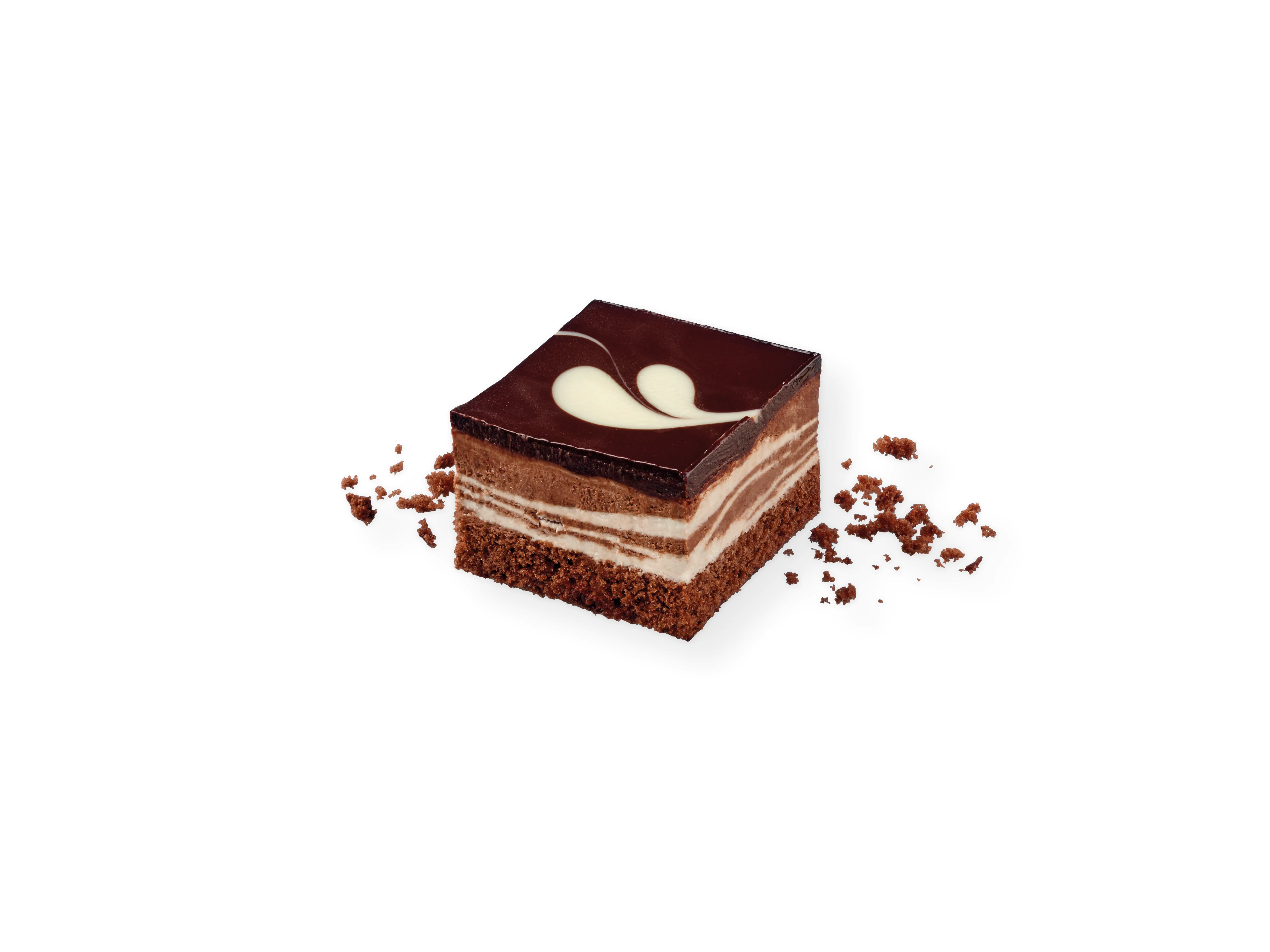 Tranches mousse au chocolat (24 portions) 42g