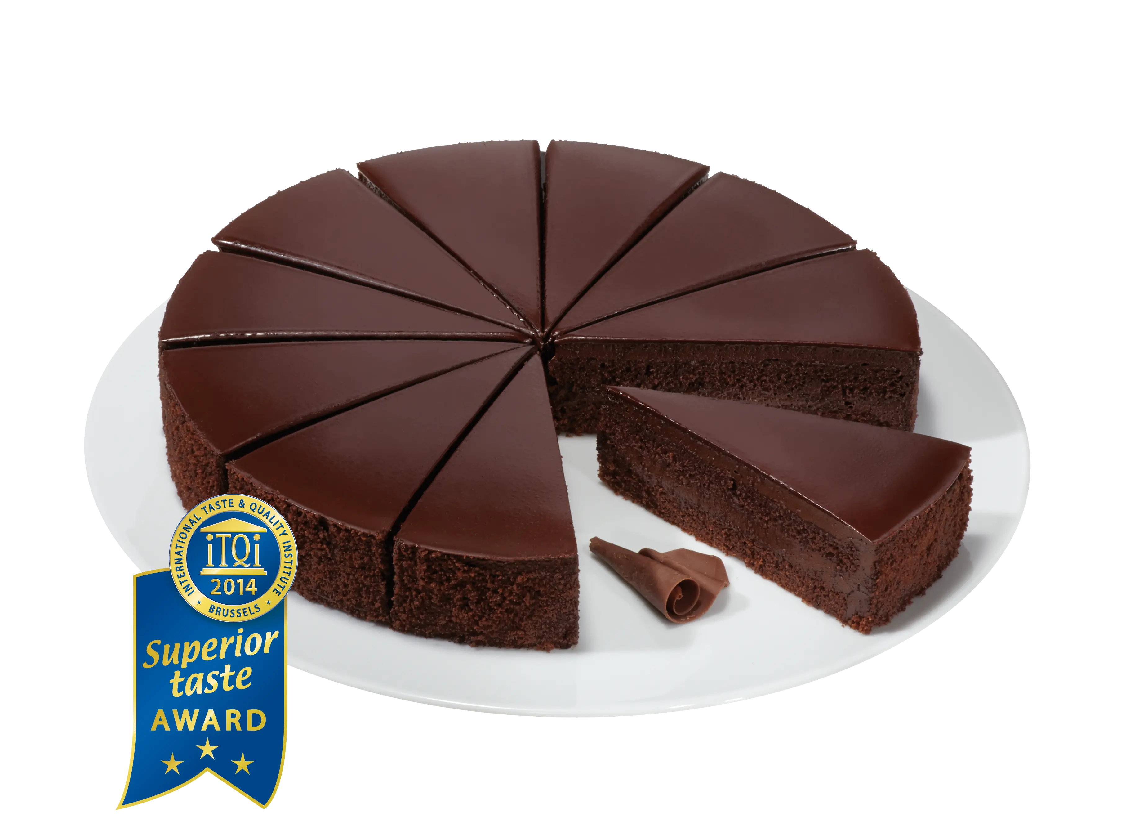 [87008192] Tout au chocolat rond (24cm - 12 portions) 950g