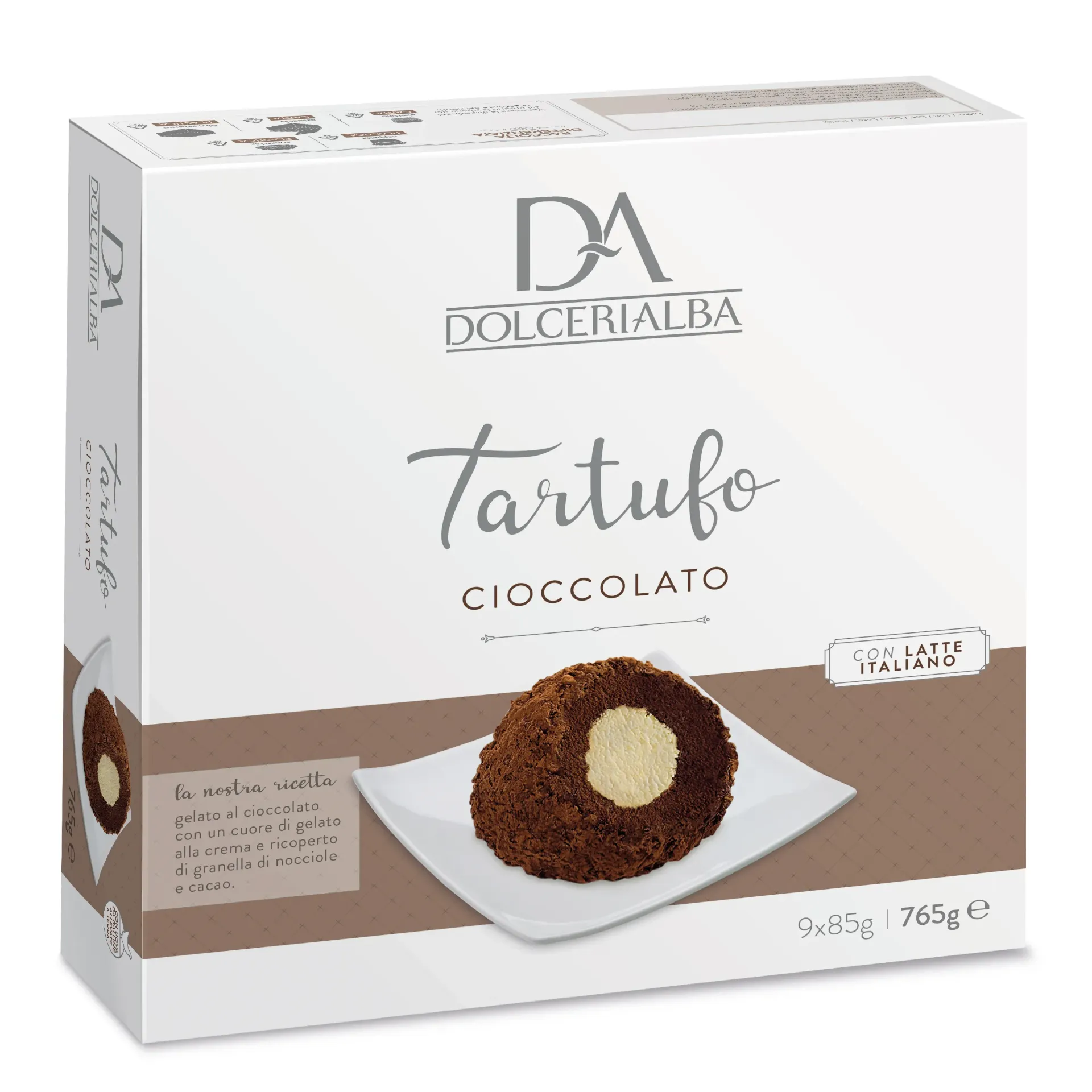 [395602] Tartufo cioccolato (85g x 9) x 10