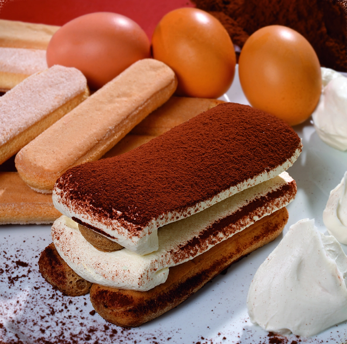 [560090010] Tiramisù boudoir monoporzione halal (10porties) 120g