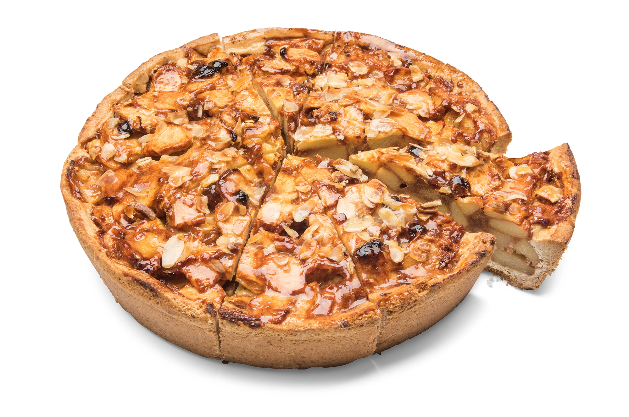 [512001] Bourgondische appeltaart (26cm - 10 porties) 1800g