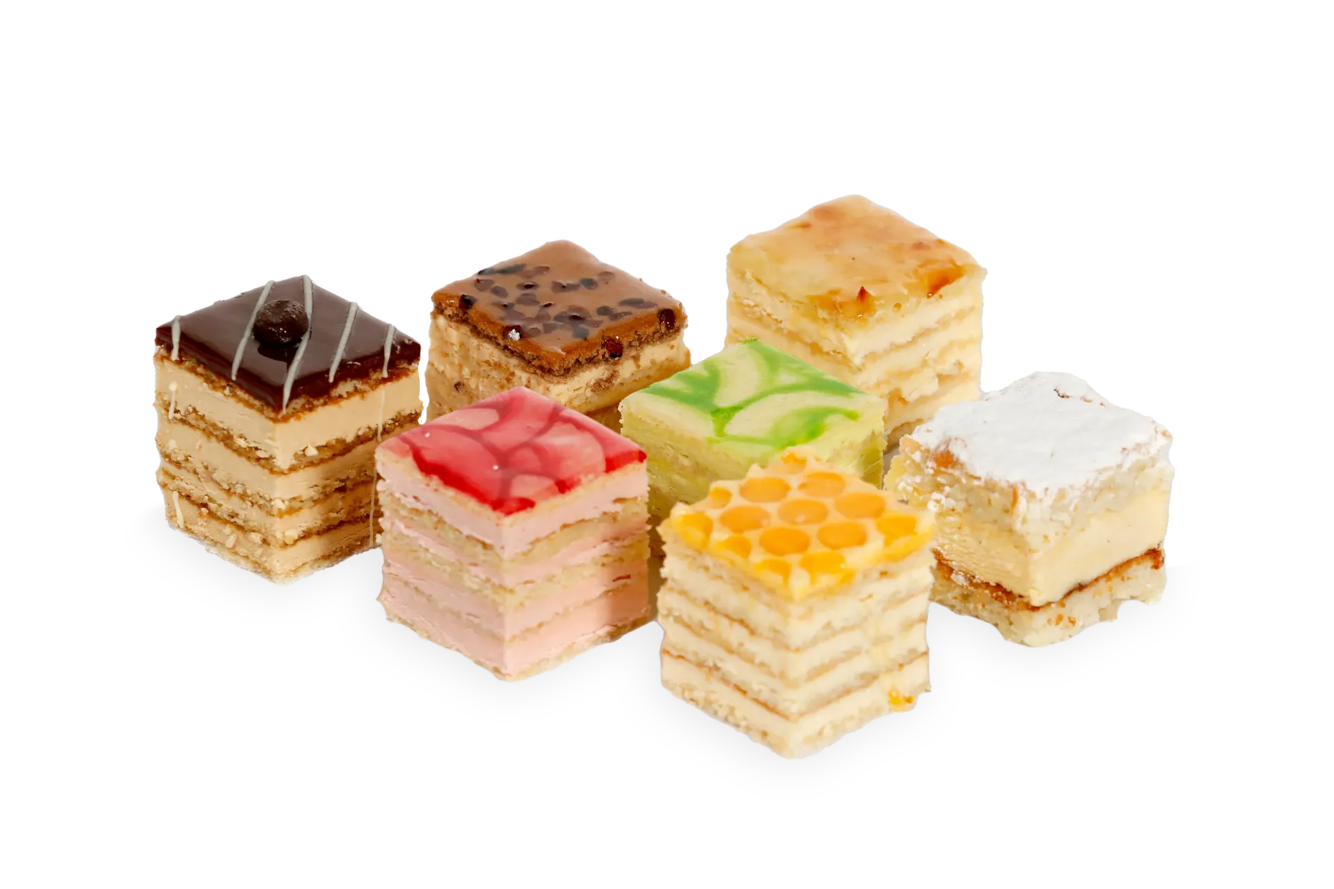 [2300011] Carré assortiment (crème au beurre) 7 smaken 28g x 21