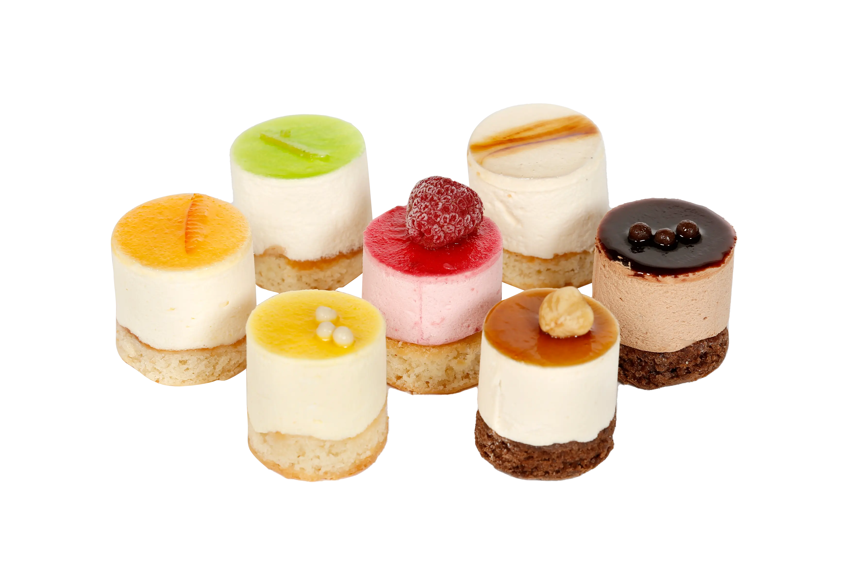 [2300012] MINI Bavarois mix haut 7 sortes 20g x 21