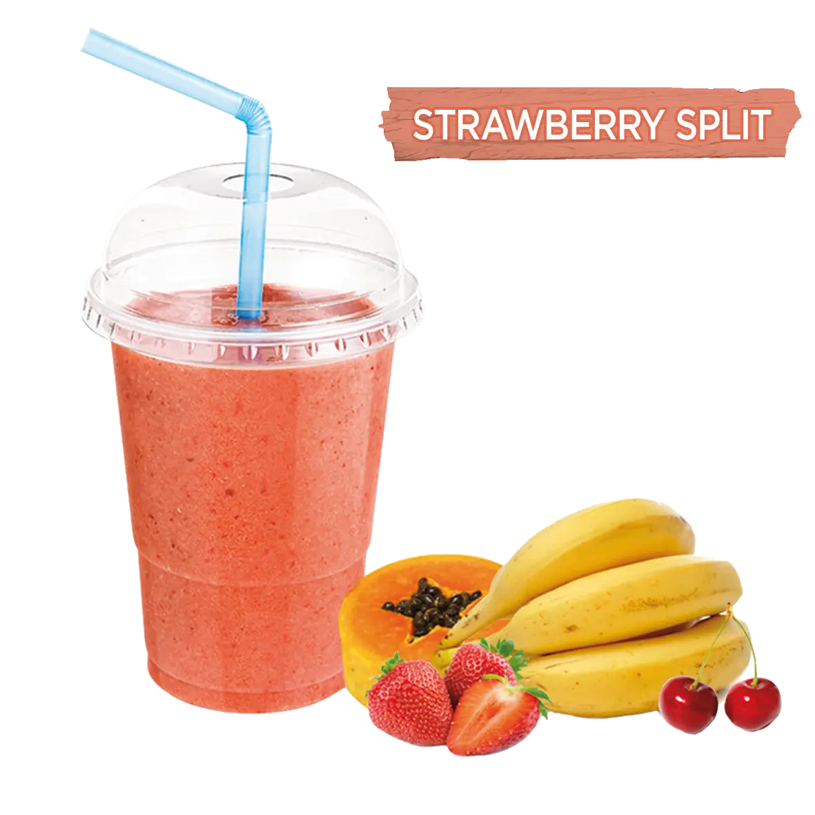 [497002] SMOOTHIE (SM3) Strawberry split 150g x 15