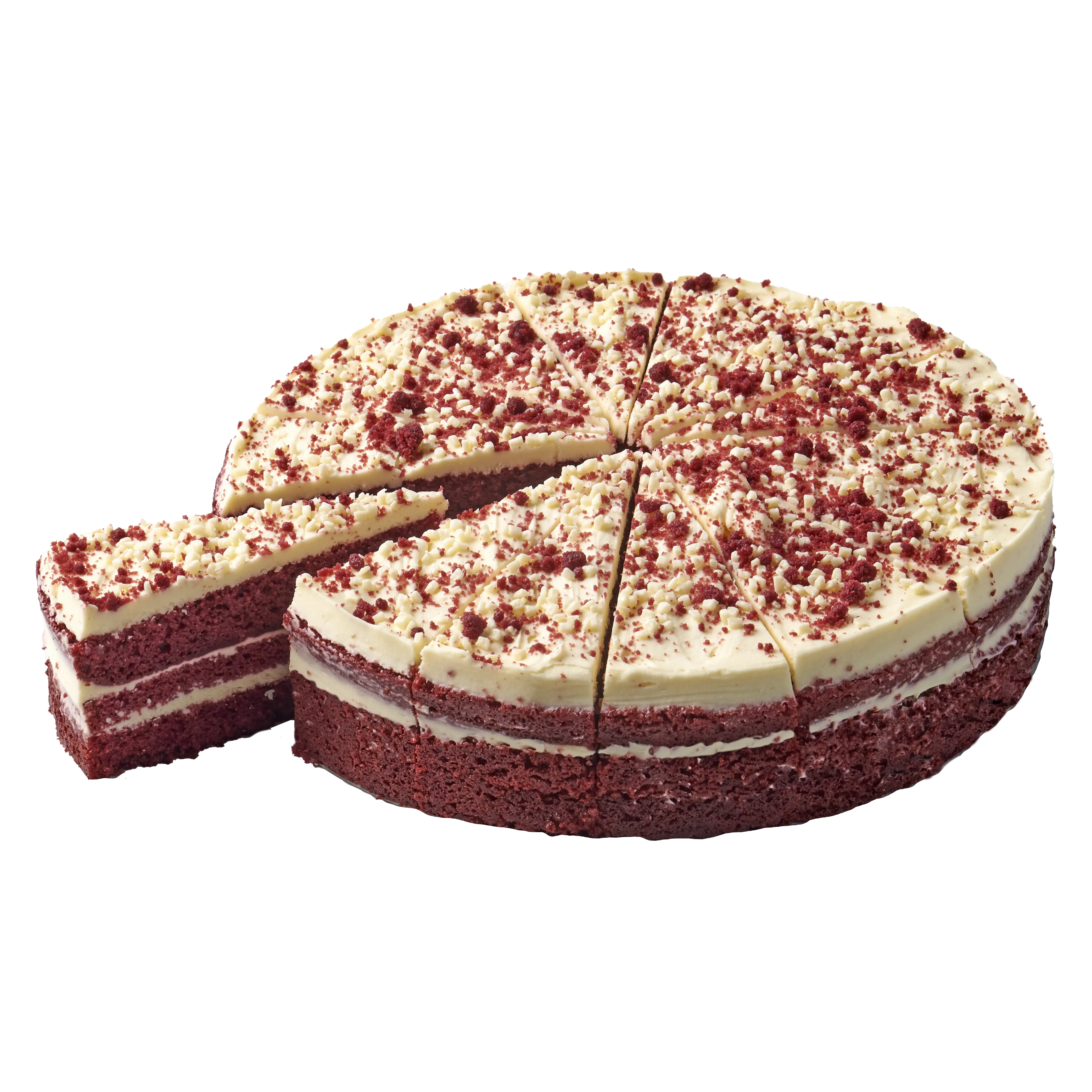 Red velvet cake (14 porties) 1600g