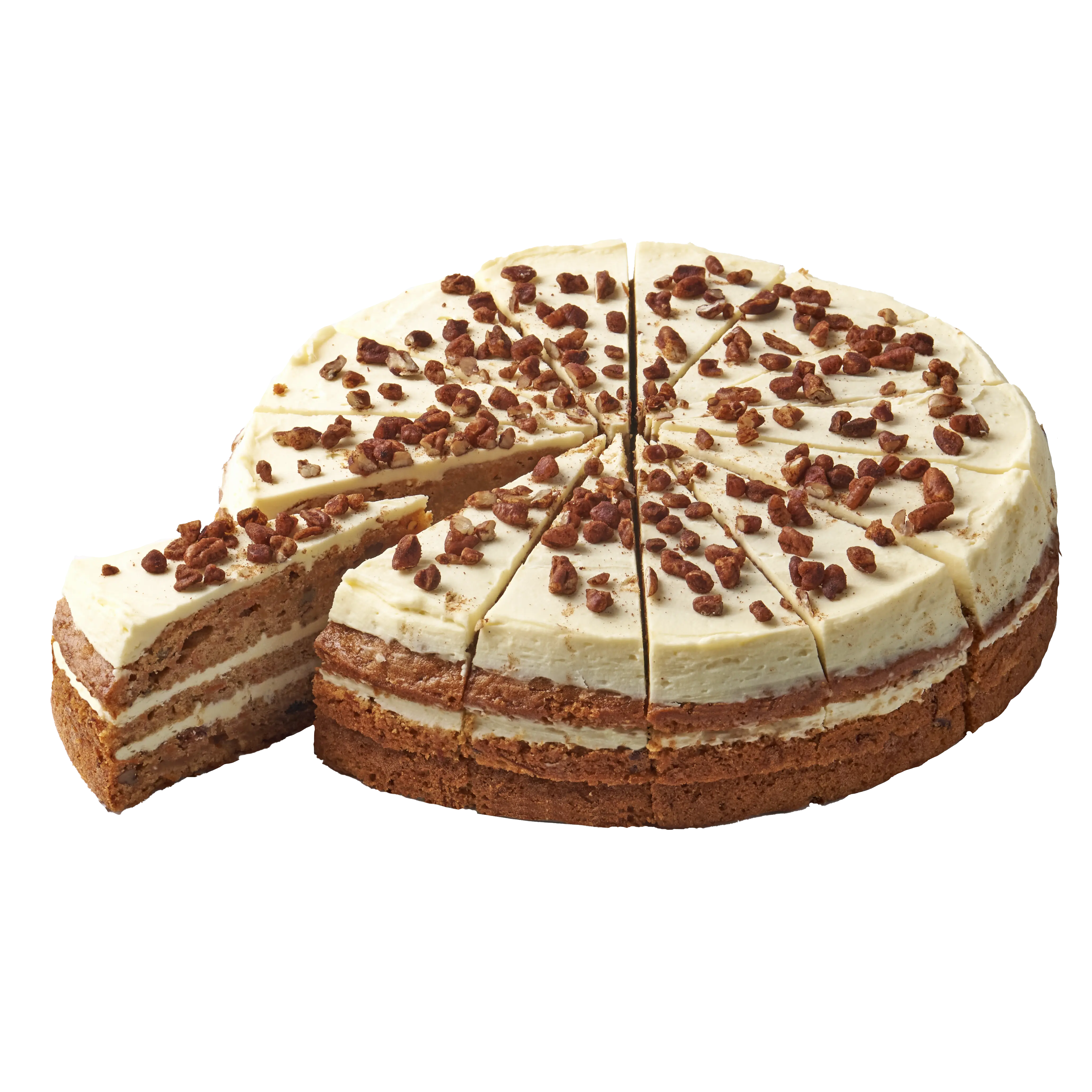 [62711135] Carrot & walnut cake (14 portions) 1820g