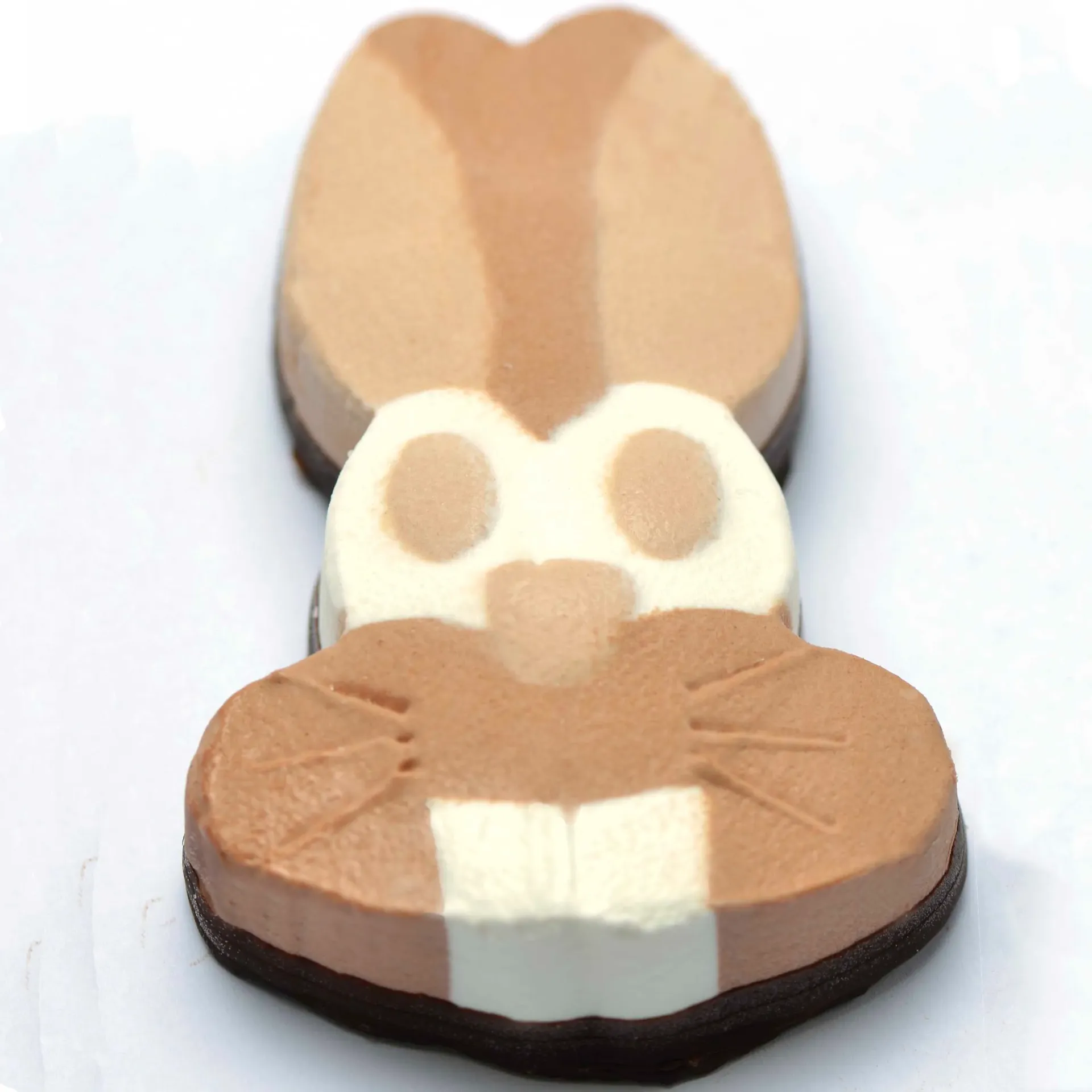[11421797] Lapins de pâques glace vanille chocolat noisette 80ml x 16
