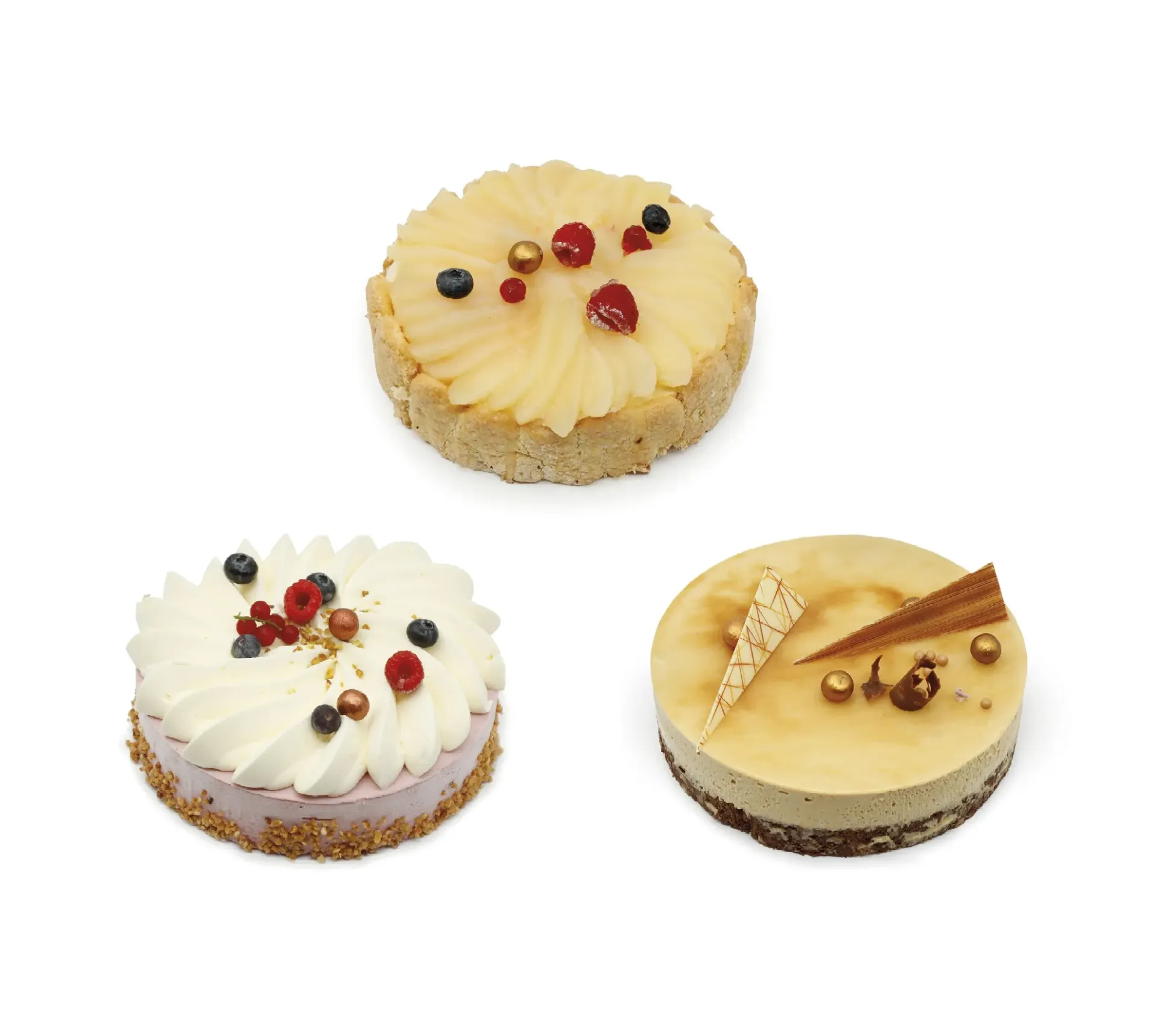 [71085] Buffetbox 5 belle helene bosvruchtenmeringue speculoos (6 porties) x 3