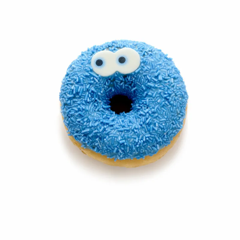 [22229672] MINI Donut monster blauw 36g x 120