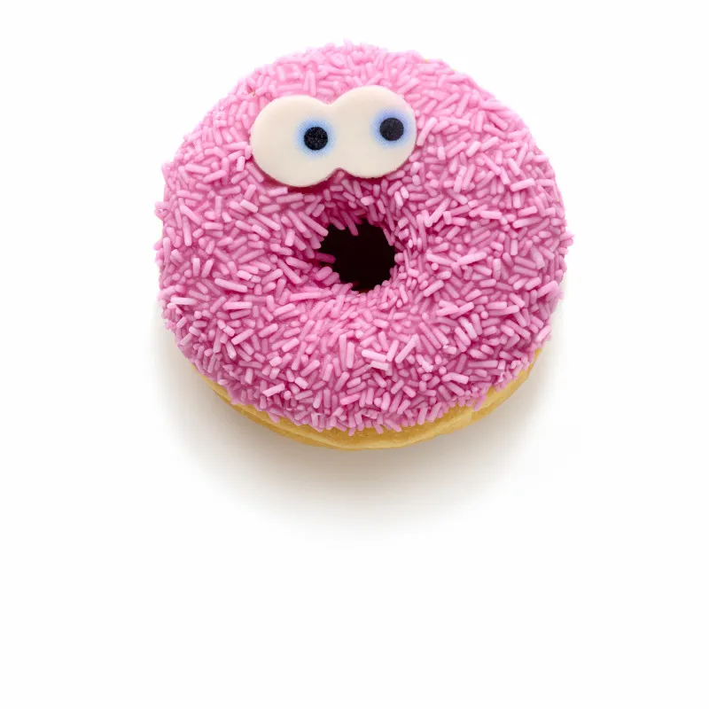MINI Donut monster roze 36g x 120