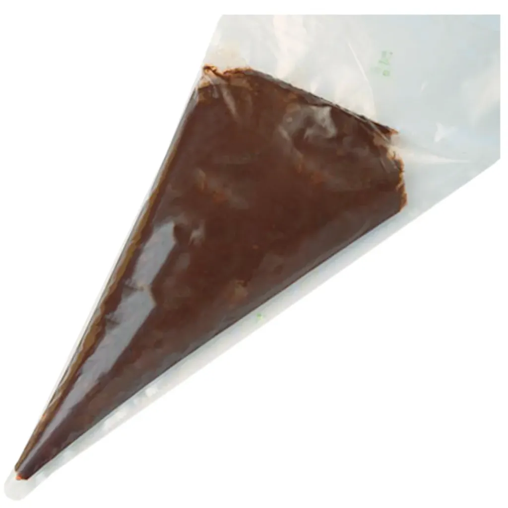 [31605130] Chocolade mousse spuitzak 1kg x 4